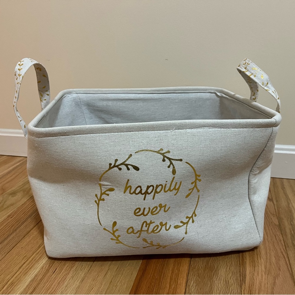 Happily Ever After basket storage